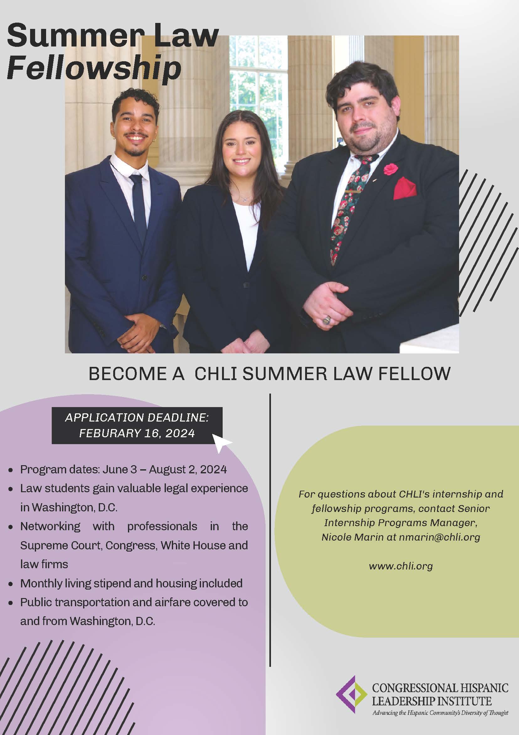 Summer Law Fellowship Program 2024 |