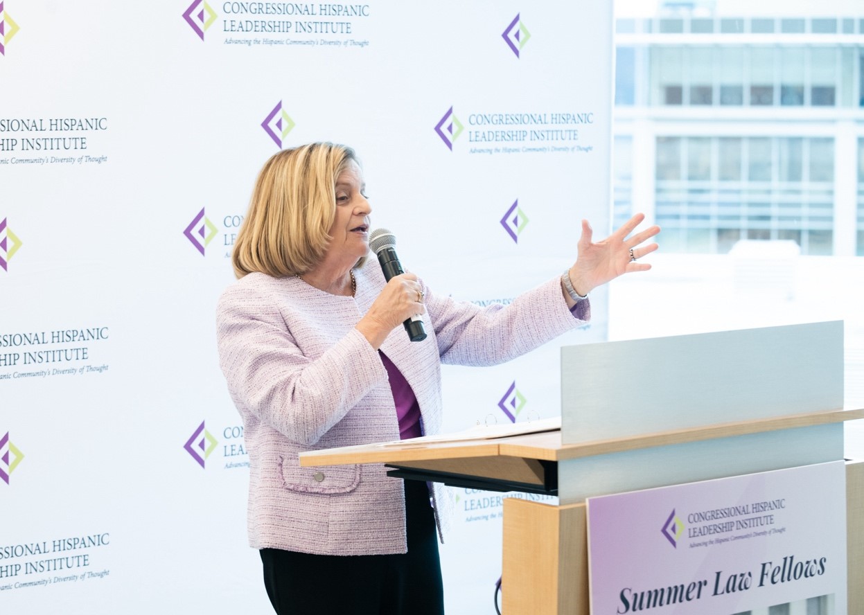 Pictured: The Honorable Ileana Ros-Lehtinen, CHLI Chairwoman