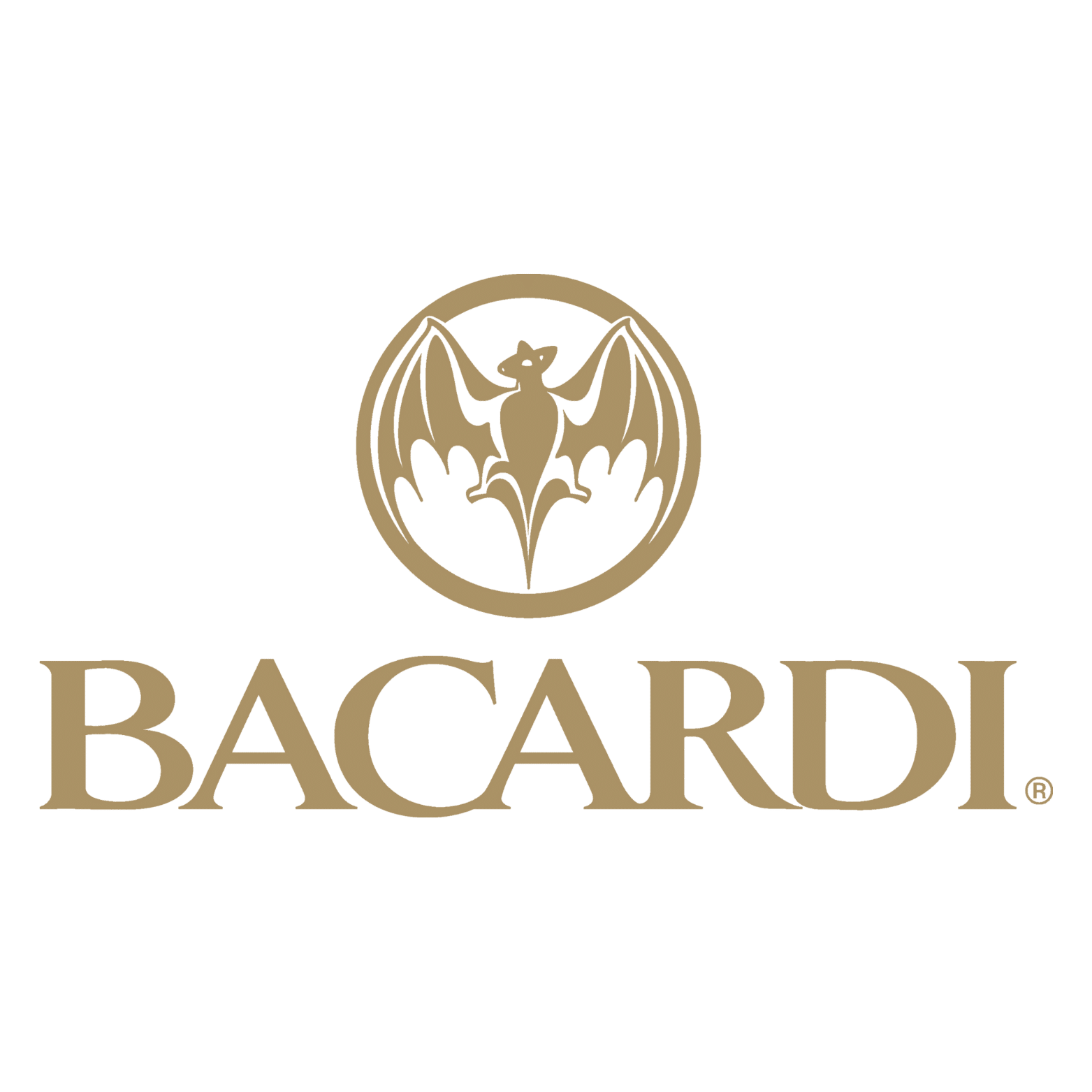 Bacardi Corp Logo Gold transparent |