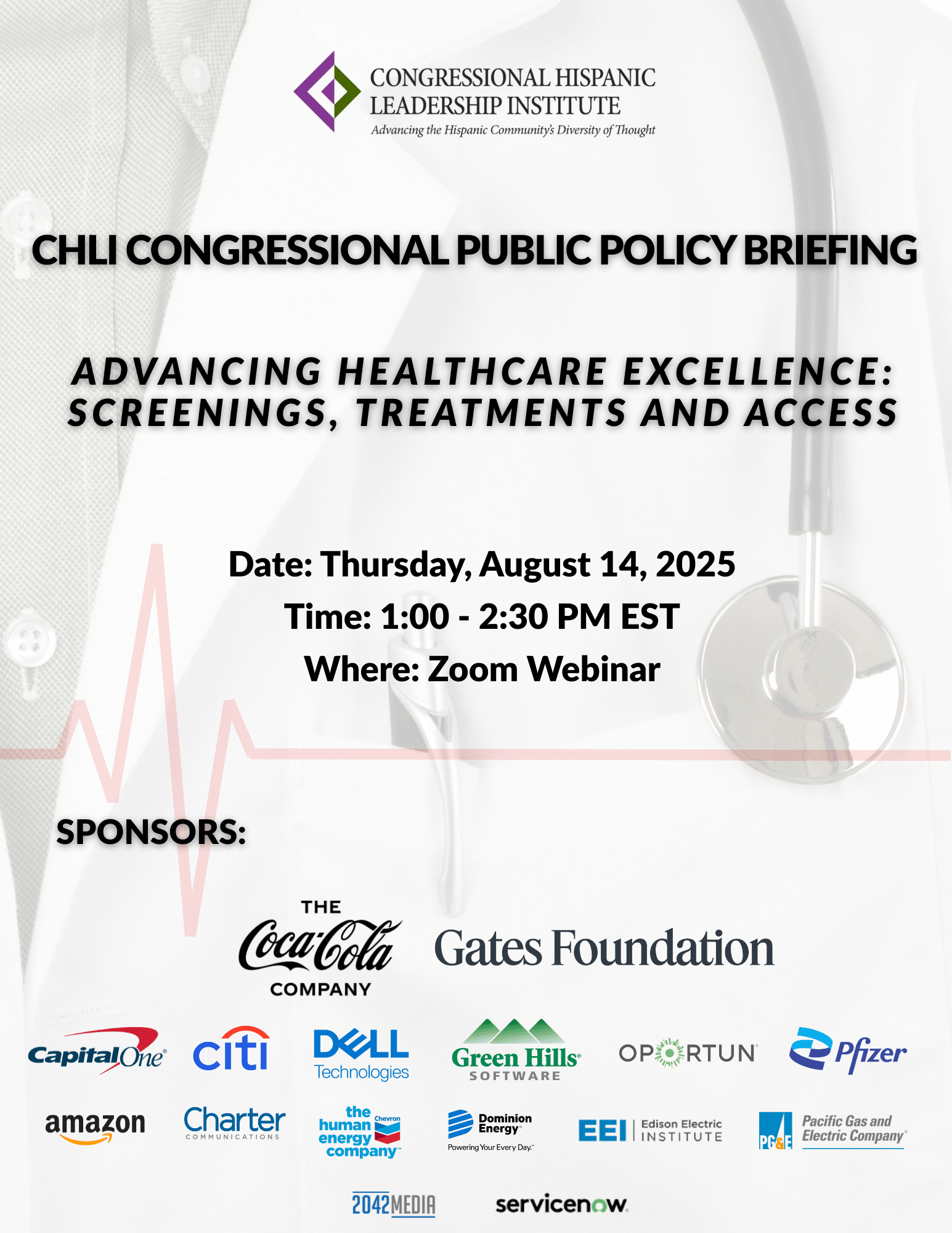 CHLI Public Policy Briefing Flyer |