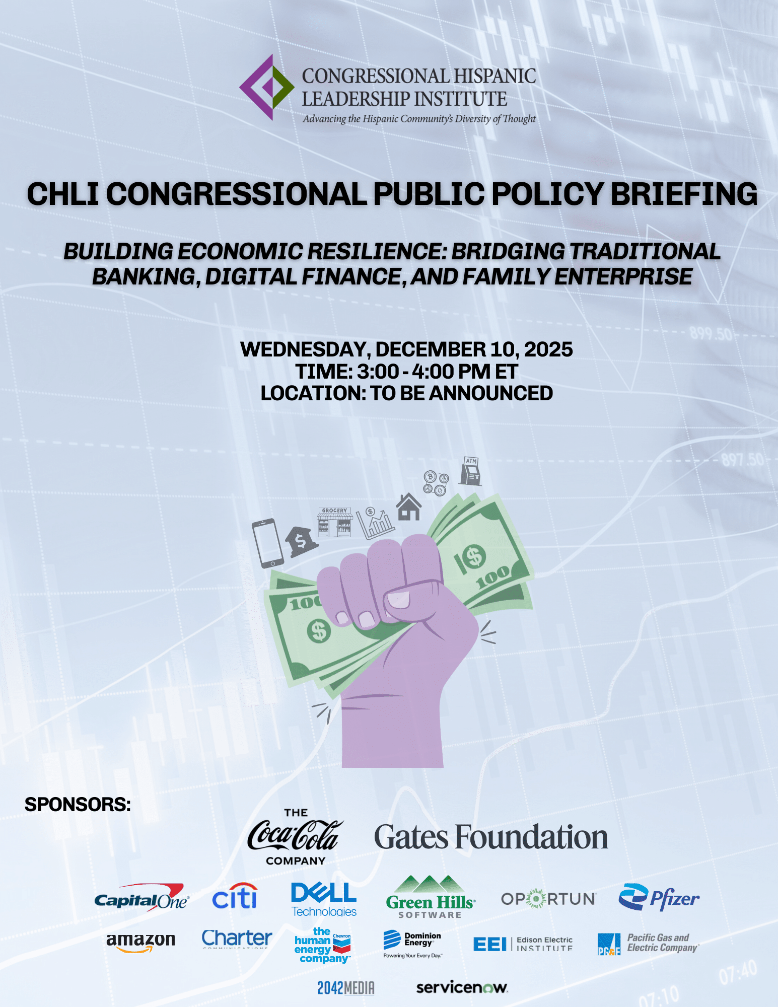 Congressional Briefing Series 15 December 10 CHLI Congressional Public Policy Briefing on Finance |